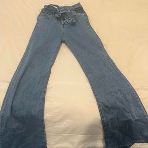 Boomerang High Rise Bell Bottom Denim